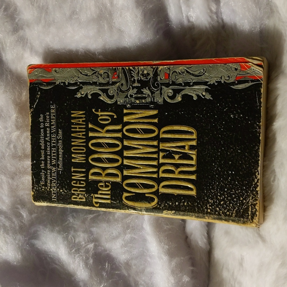 💵2/$10Bundle and Save💵 The Book of Common Dread, Vampire Novel by B. Monahan